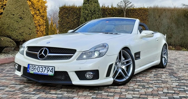 Mercedes-Benz SL cena 169900 przebieg: 98000, rok produkcji 2004 z Rawicz małe 781